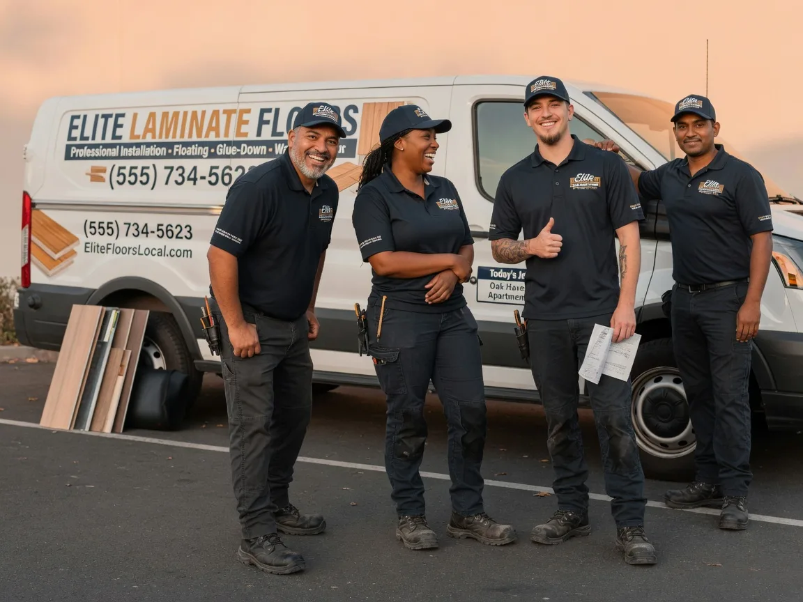 Laminate flooring installation company in Fombell, PA